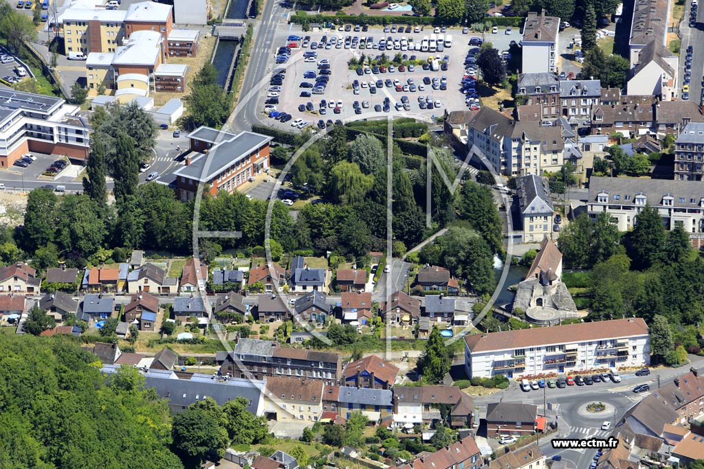 Photo arienne de Beauvais (Agel)