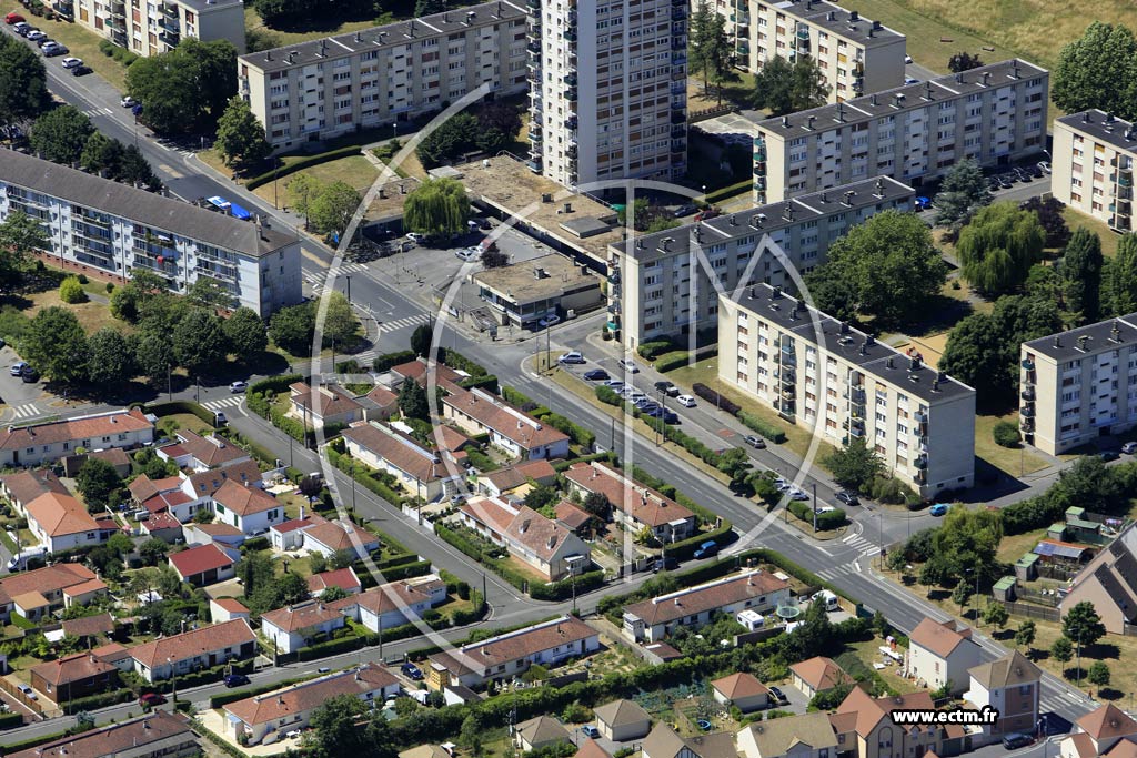 Photo arienne de Beauvais (Agel)