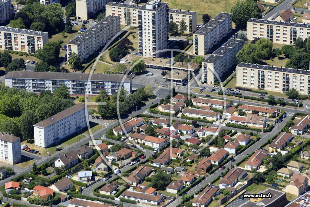 Photo arienne de Beauvais (Agel)