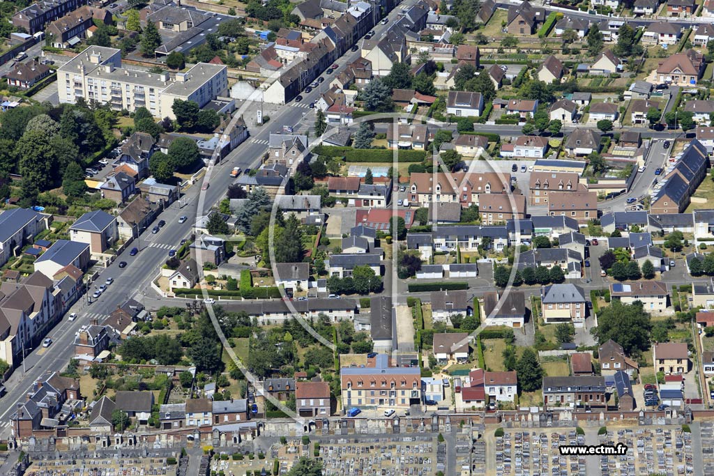 Photo arienne de Beauvais (Beausjour)