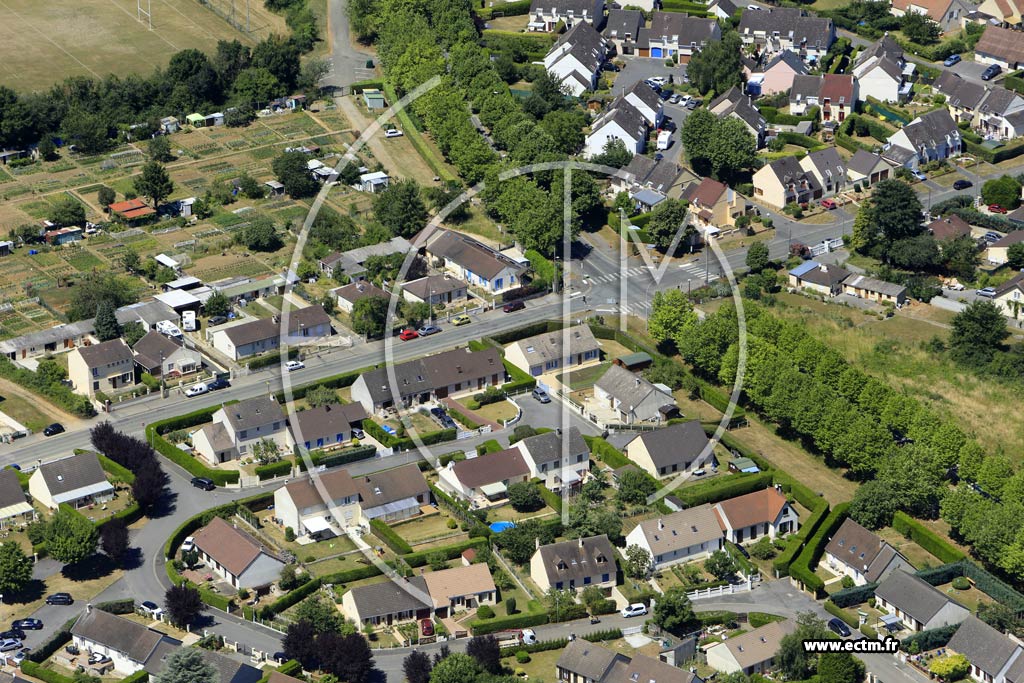 Photo arienne de Beauvais (les Rigallois)