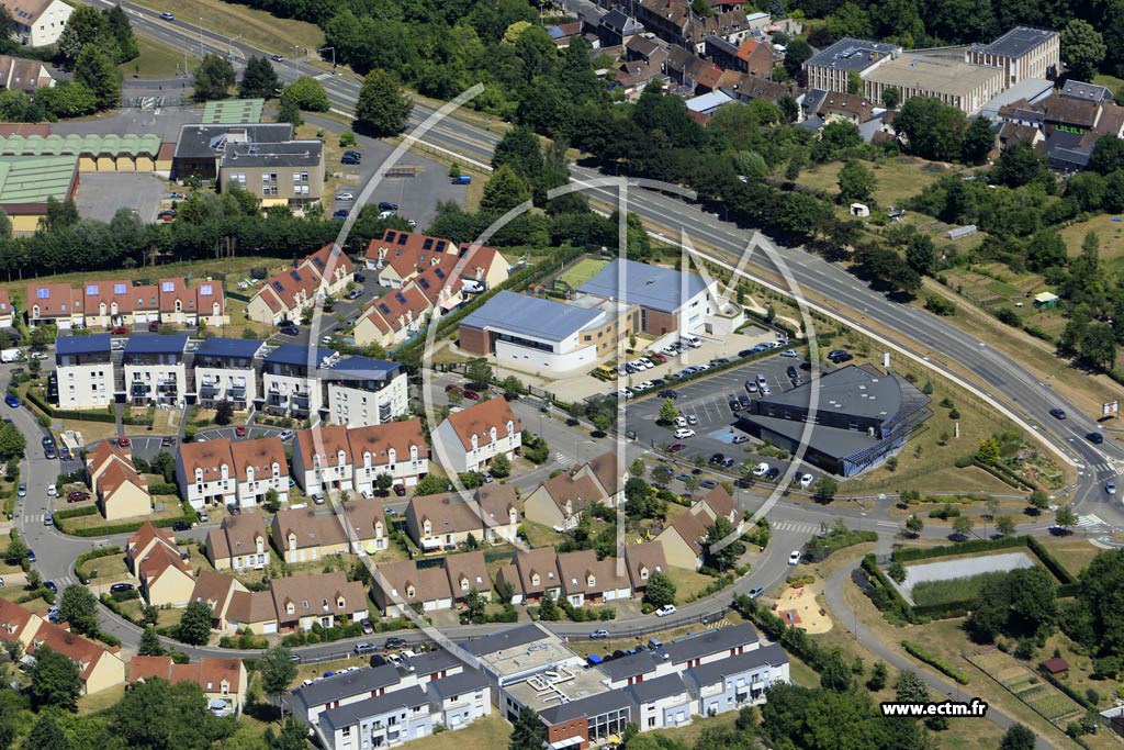 Photo arienne de Beauvais (les Rigallois)