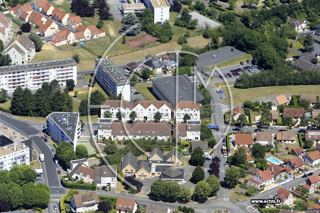 Photo arienne de Beauvais (les Rigallois)