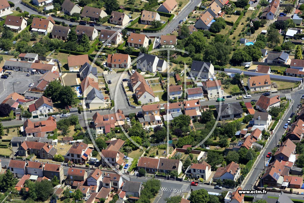 Photo arienne de Beauvais (les Rigallois)