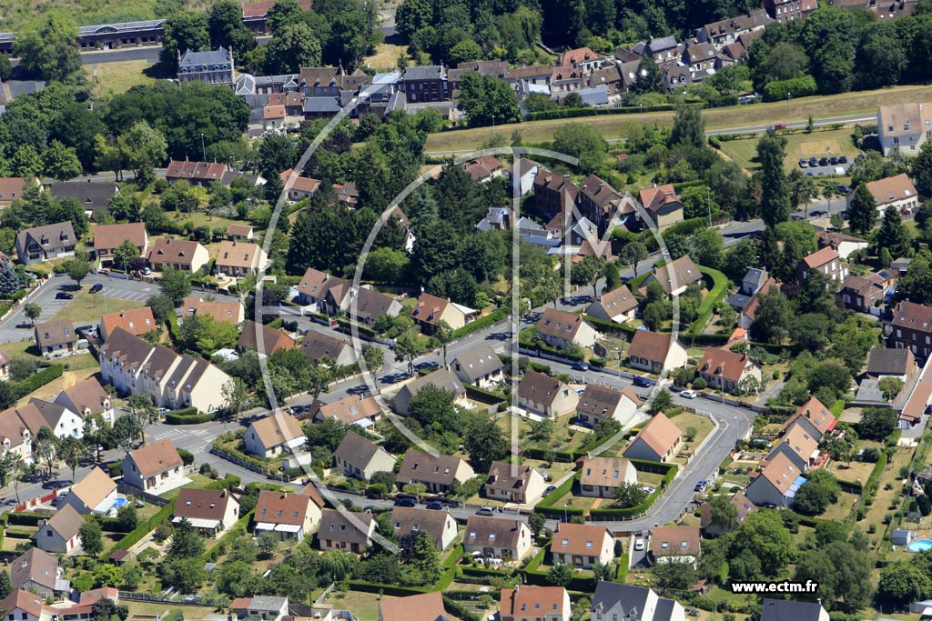 Photo arienne de Beauvais (les Rigallois)