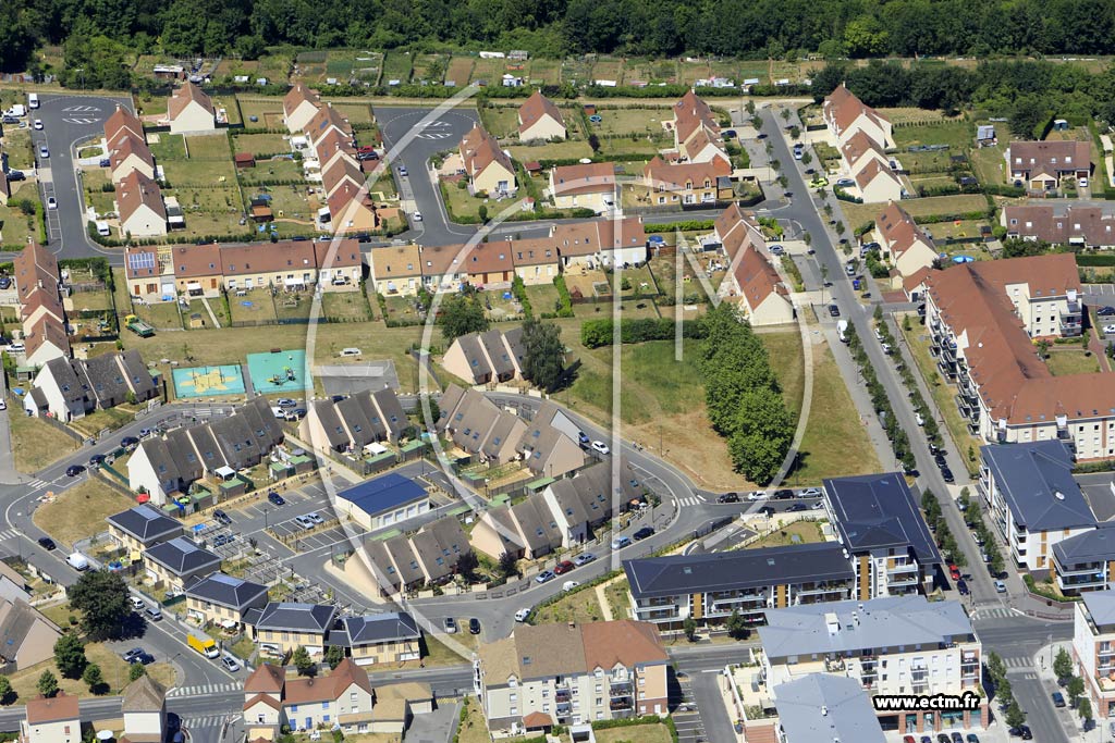 Photo arienne de Beauvais (Saint-Jean)