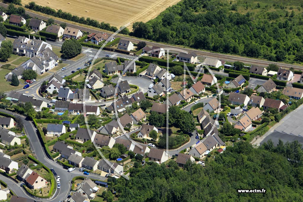 Photo arienne de Beauvais (Saint-Just des Marais)