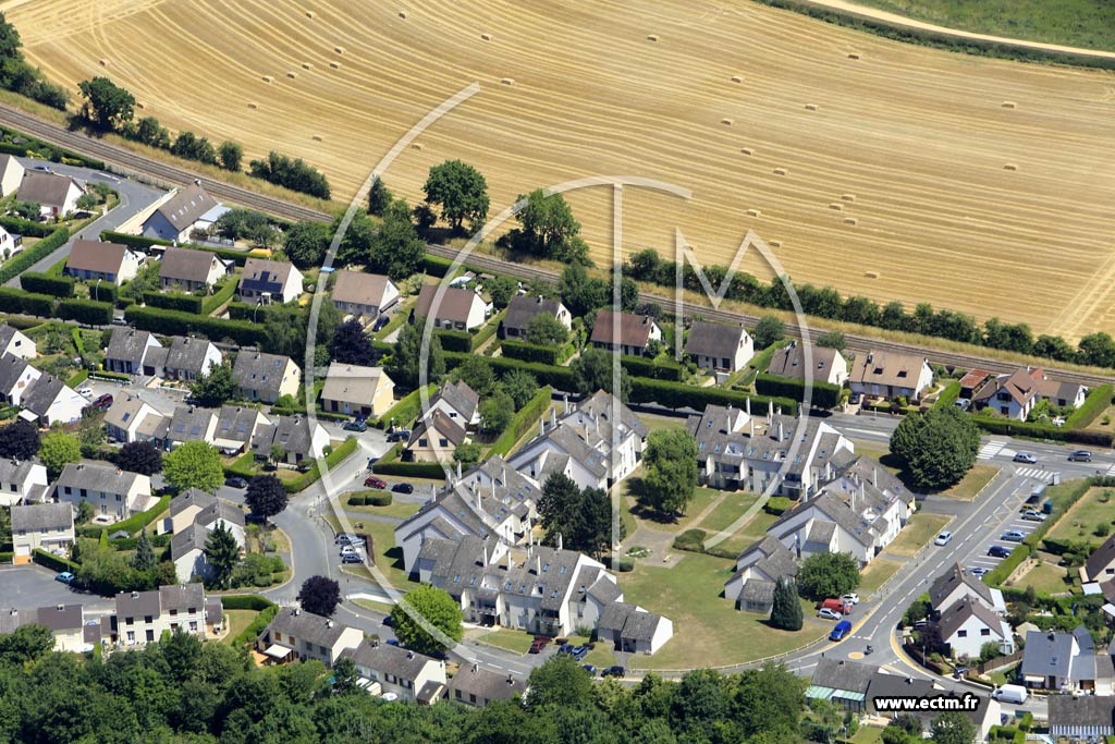Photo arienne de Beauvais (Saint-Just des Marais)