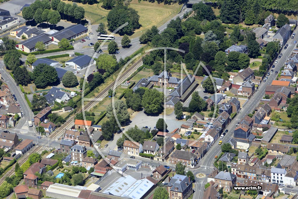 Photo arienne de Beauvais (Saint-Quentin)