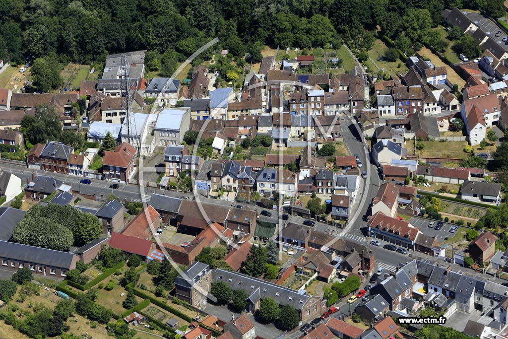 Photo arienne de Beauvais (Voisinlieu)