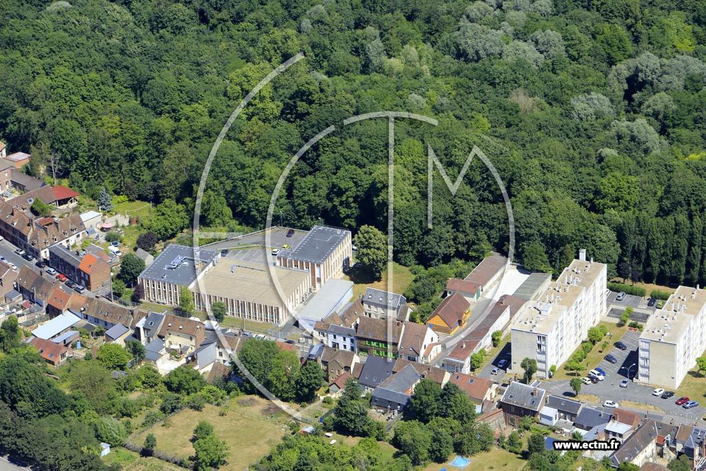 Photo arienne de Beauvais (Voisinlieu)