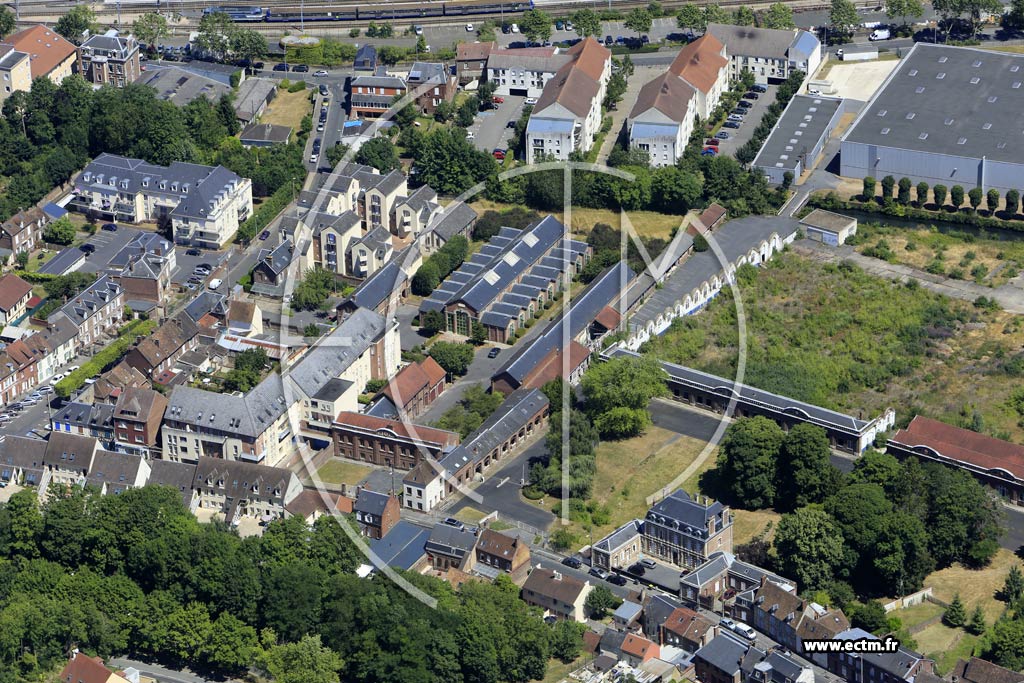 Photo arienne de Beauvais (Voisinlieu)
