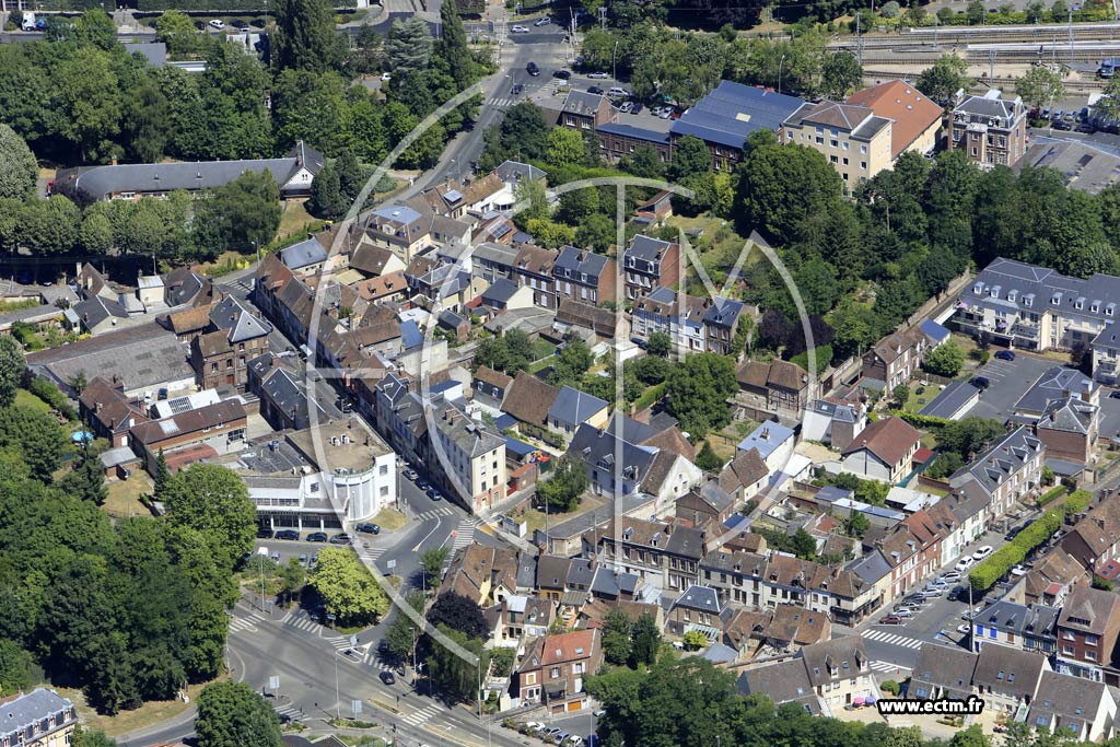 Photo arienne de Beauvais (Voisinlieu)
