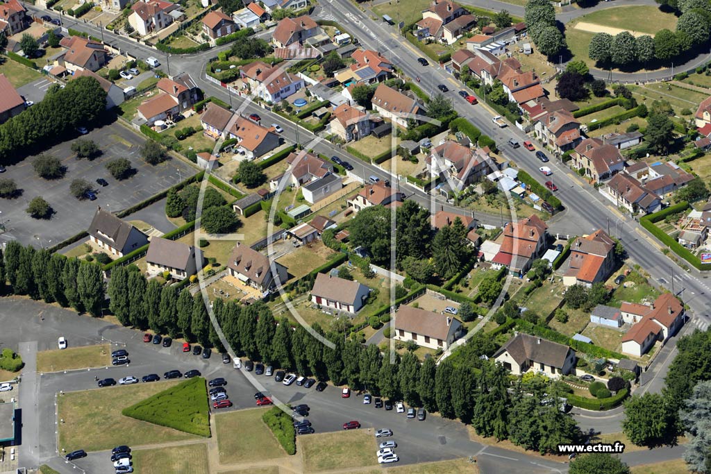 Photo arienne de Beauvais (Voisinlieu)