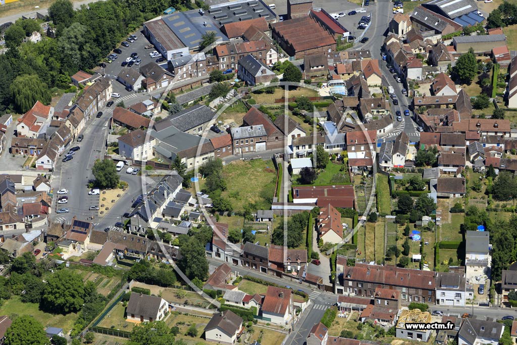 Photo arienne de Beauvais (Voisinlieu)
