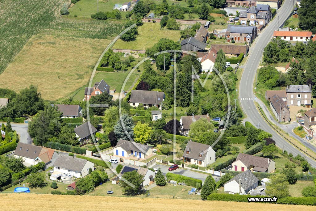 Photo arienne de Berneuil-en-Bray