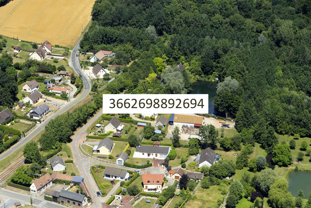 Photo arienne de Milly-sur-Thrain