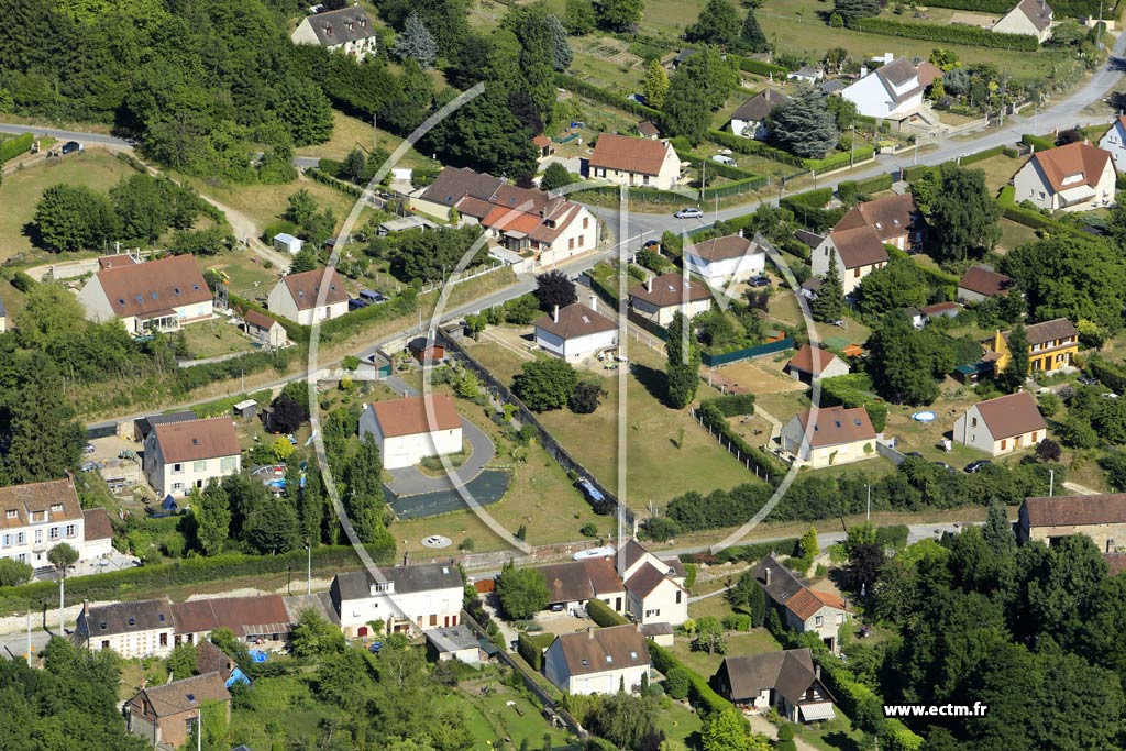 Photo arienne de Ponchon