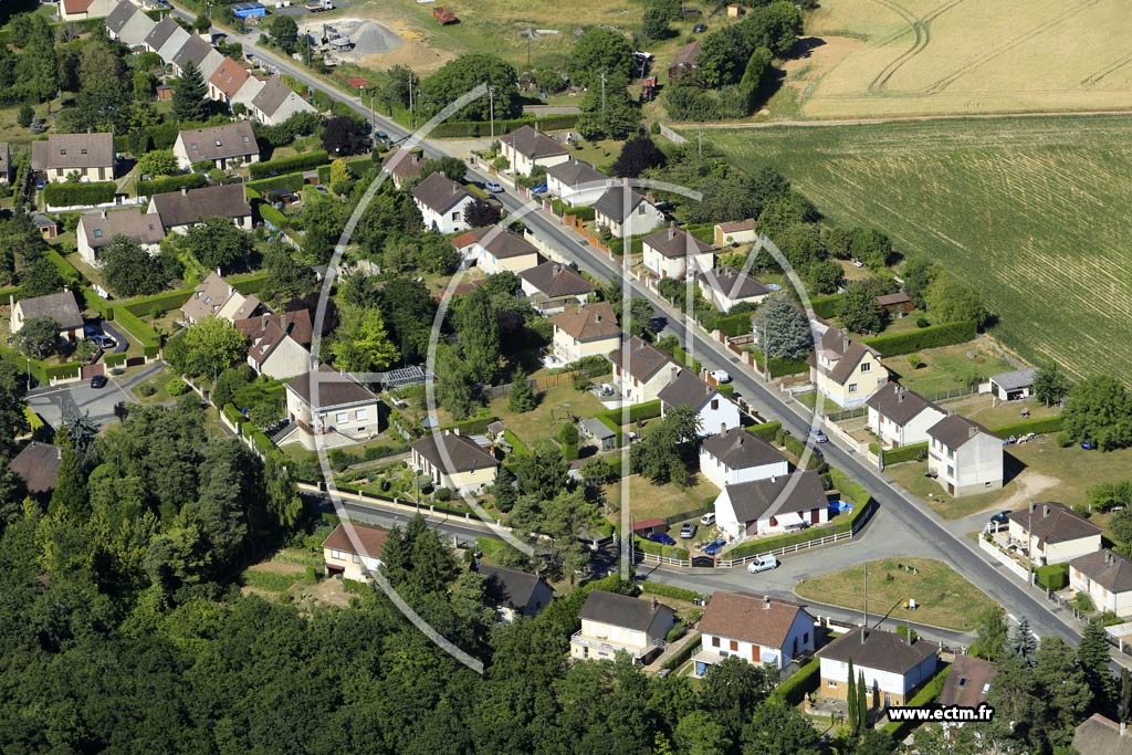 Photo arienne de Ponchon (Larris de Ponchon)