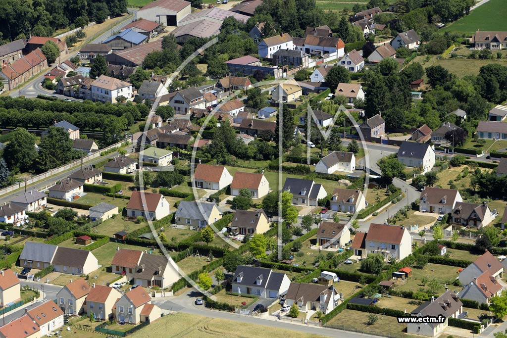 Photo arienne de Saint-Martin-le-Nud