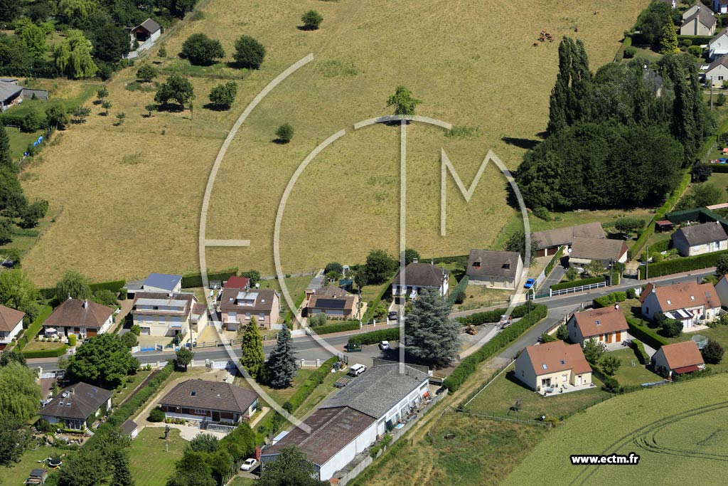 Photo arienne de Saint-Martin-le-Nud