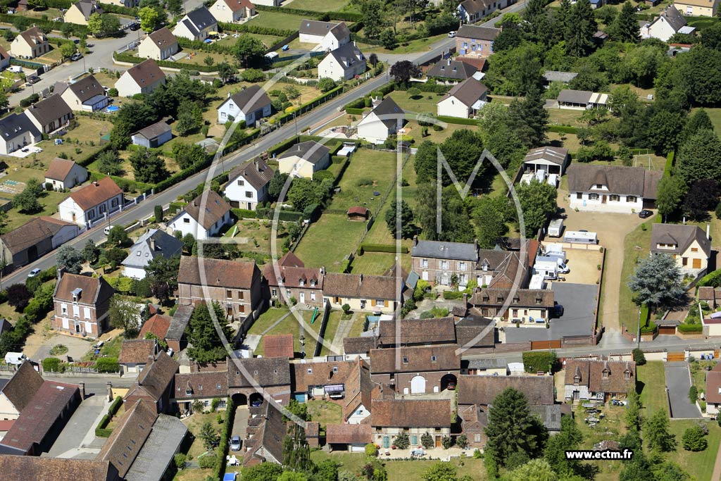 Photo arienne de Saint-Martin-le-Nud