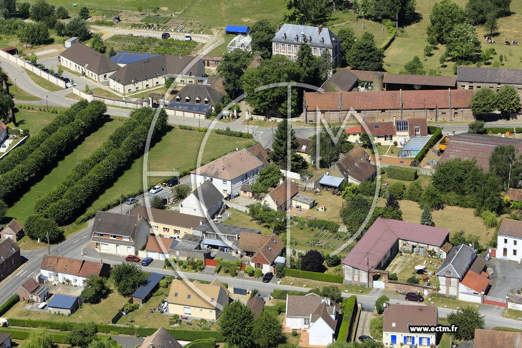 Photo arienne de Saint-Martin-le-Nud (Flambermont)