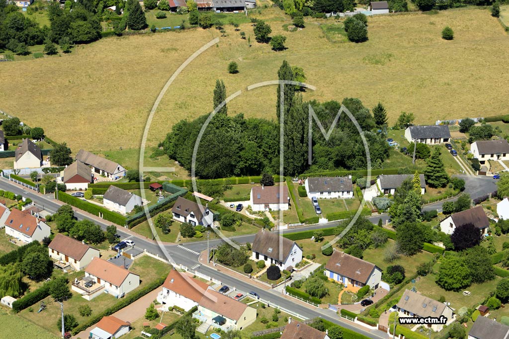 Photo arienne de Saint-Martin-le-Nud (les Osiers)
