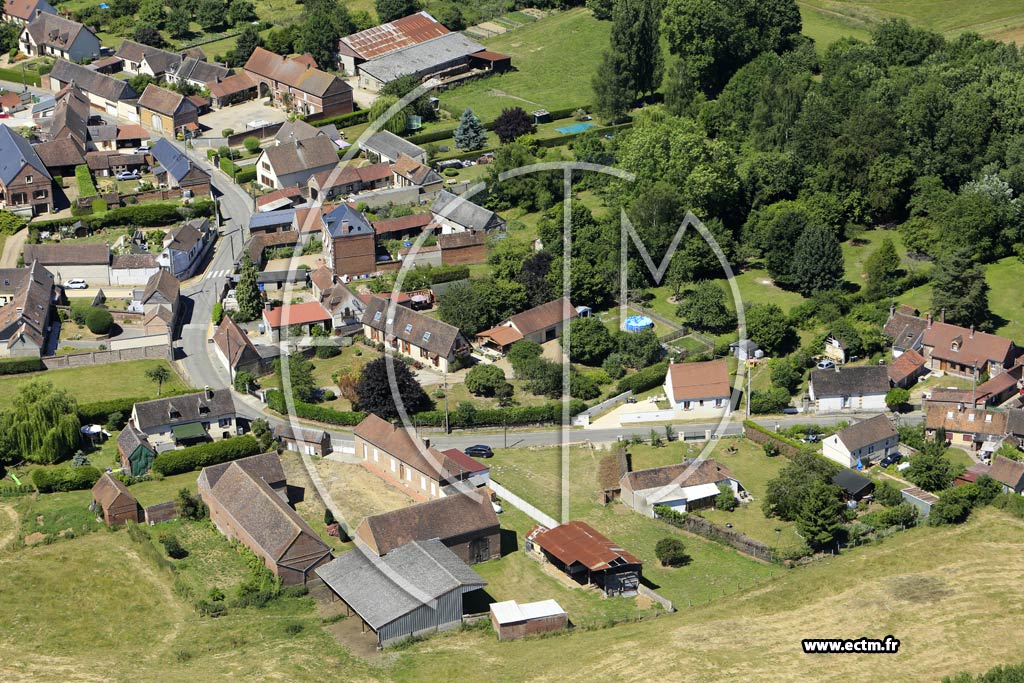 Photo arienne de Saint-Sulpice (la Valle)