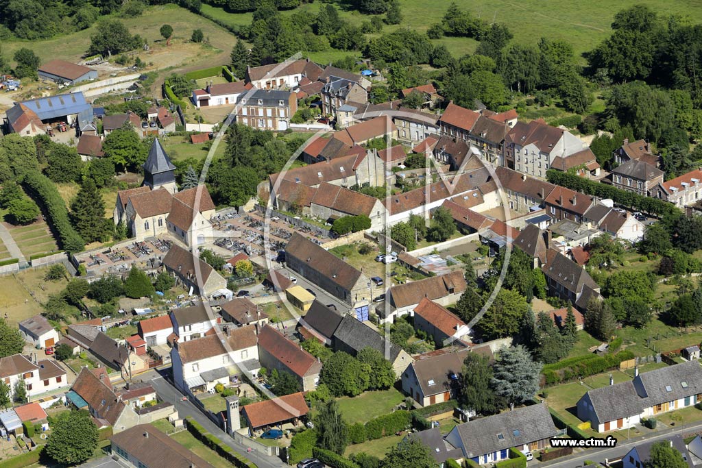 Photo arienne de Villers-Saint-Spulcre