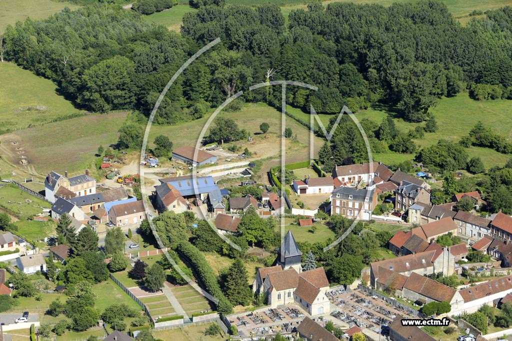 Photo arienne de Villers-Saint-Spulcre