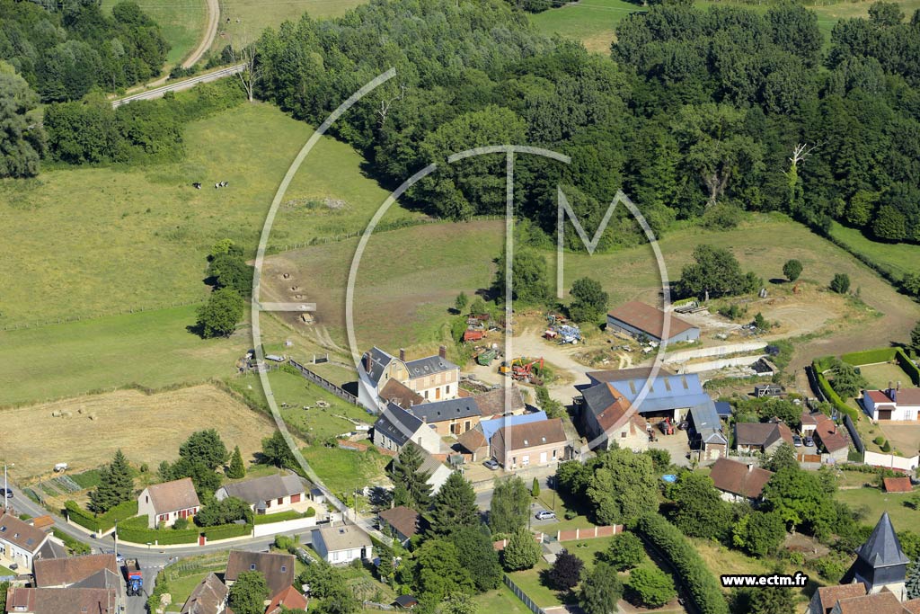 Photo arienne de Villers-Saint-Spulcre