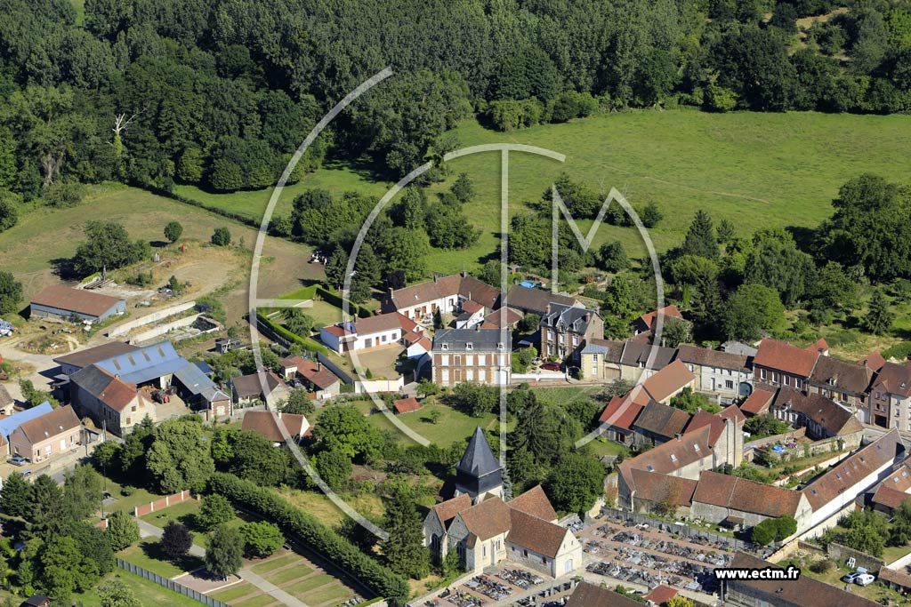 Photo arienne de Villers-Saint-Spulcre