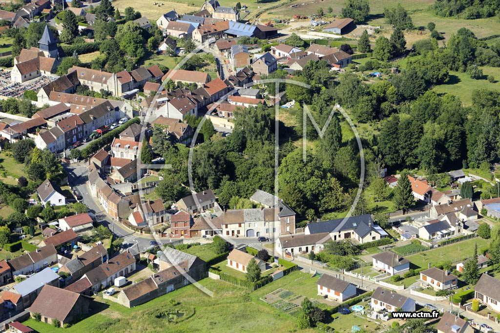 Photo arienne de Villers-Saint-Spulcre