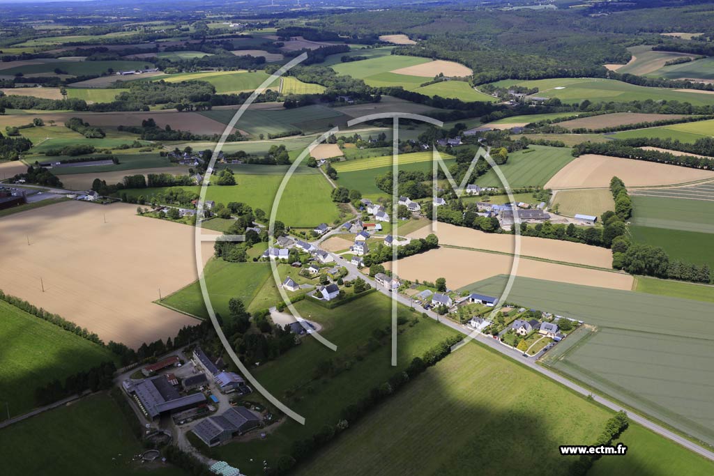 Photo arienne de Clgurec (le Cosquer)