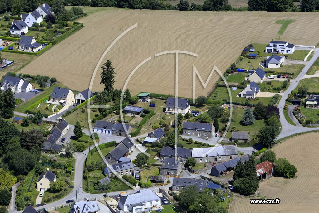 Photo arienne de Clgurec (Porhors)