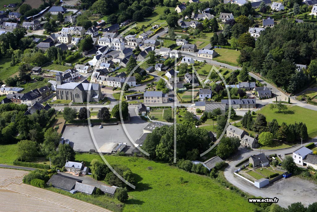 Photo arienne de Gueltas