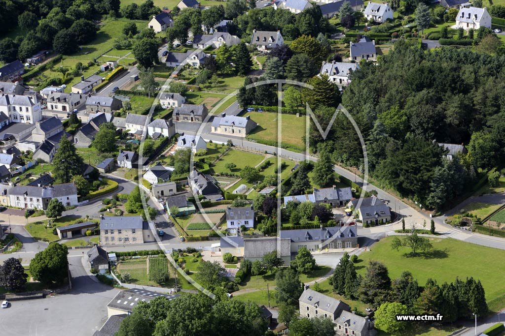 Photo arienne de Gueltas