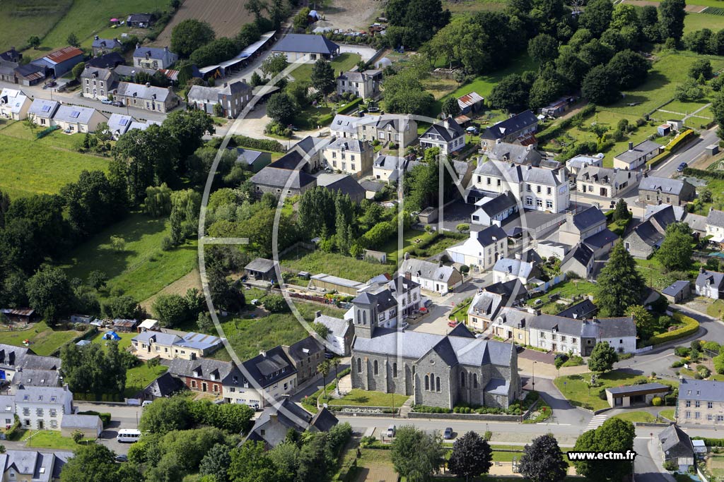 Photo arienne de Gueltas
