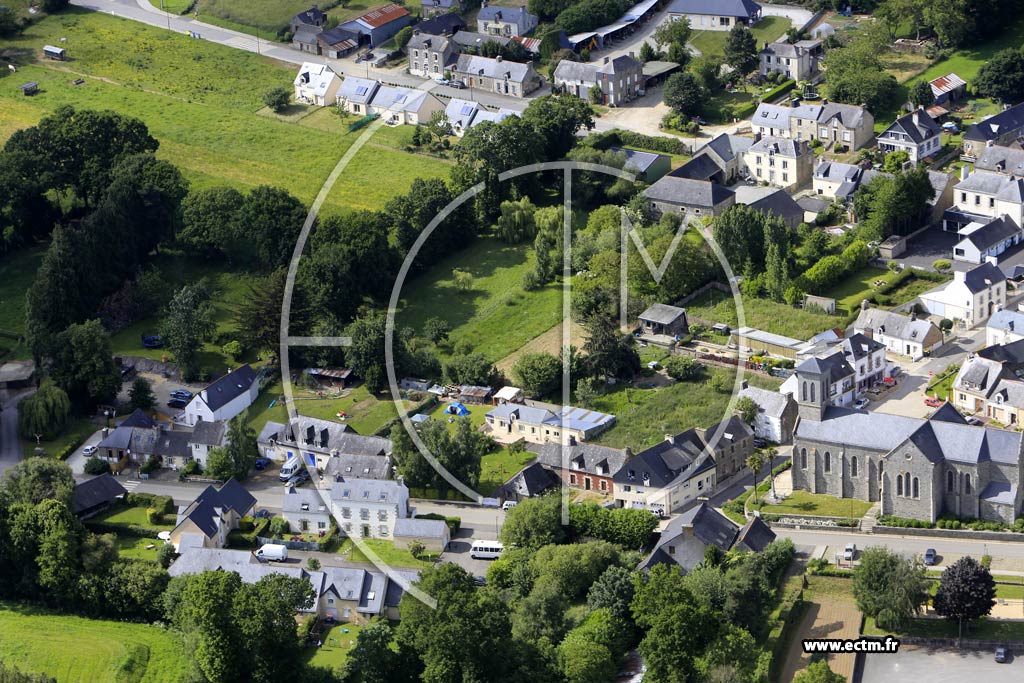Photo arienne de Gueltas