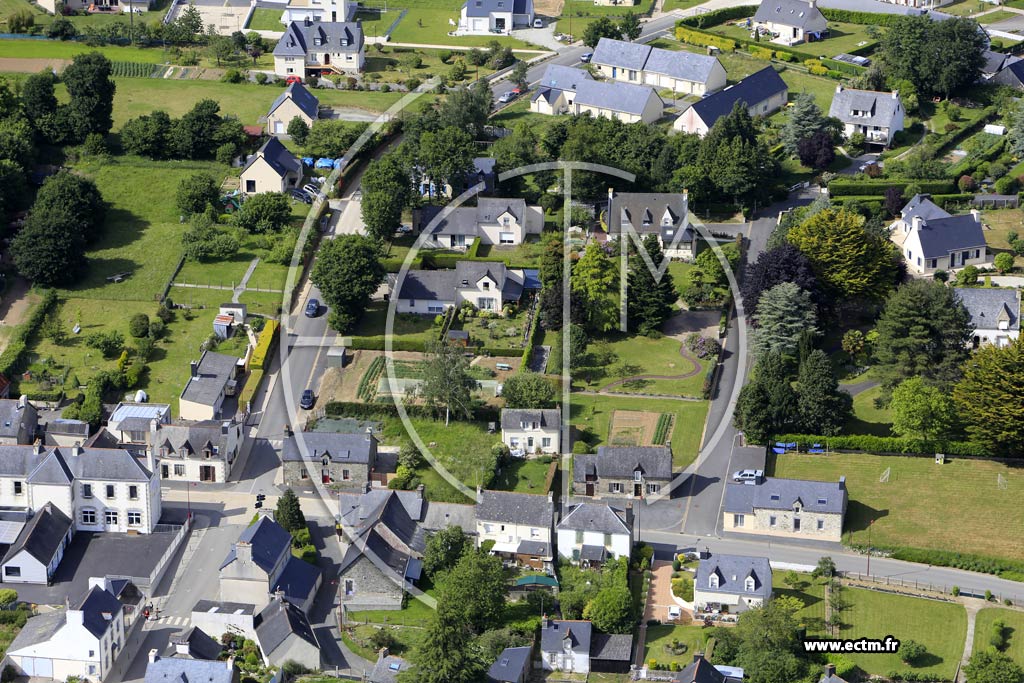 Photo arienne de Gueltas