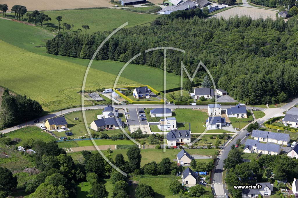 Photo arienne de Gueltas