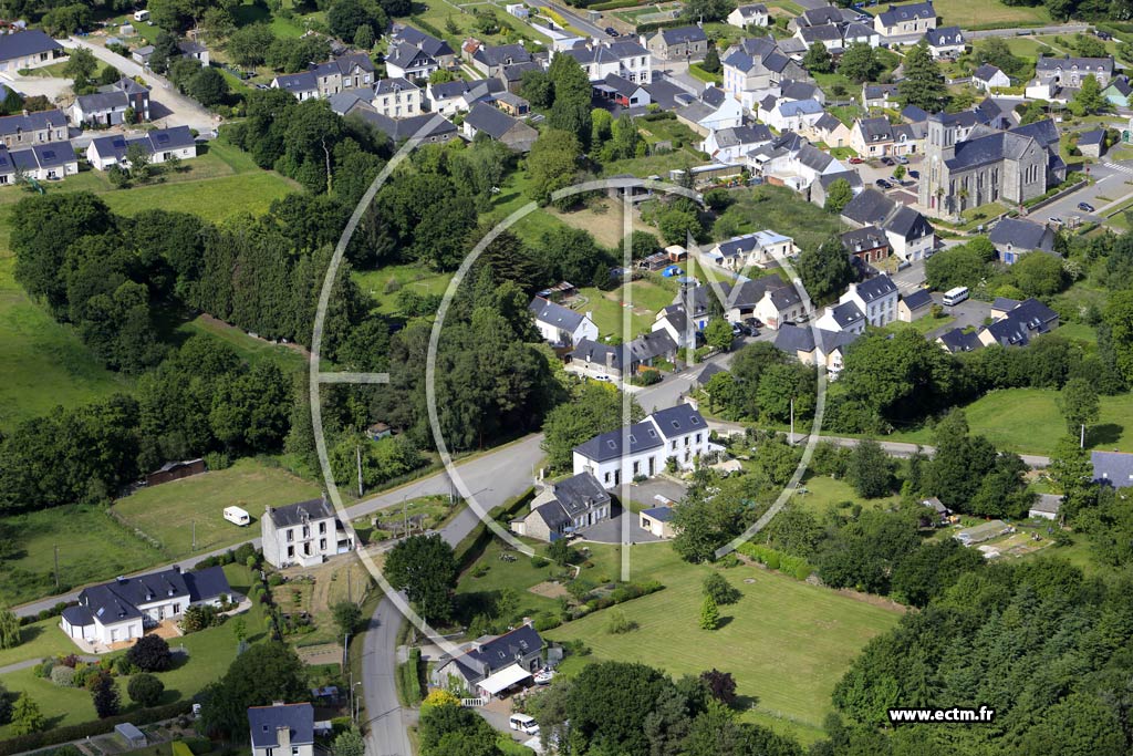 Photo arienne de Gueltas