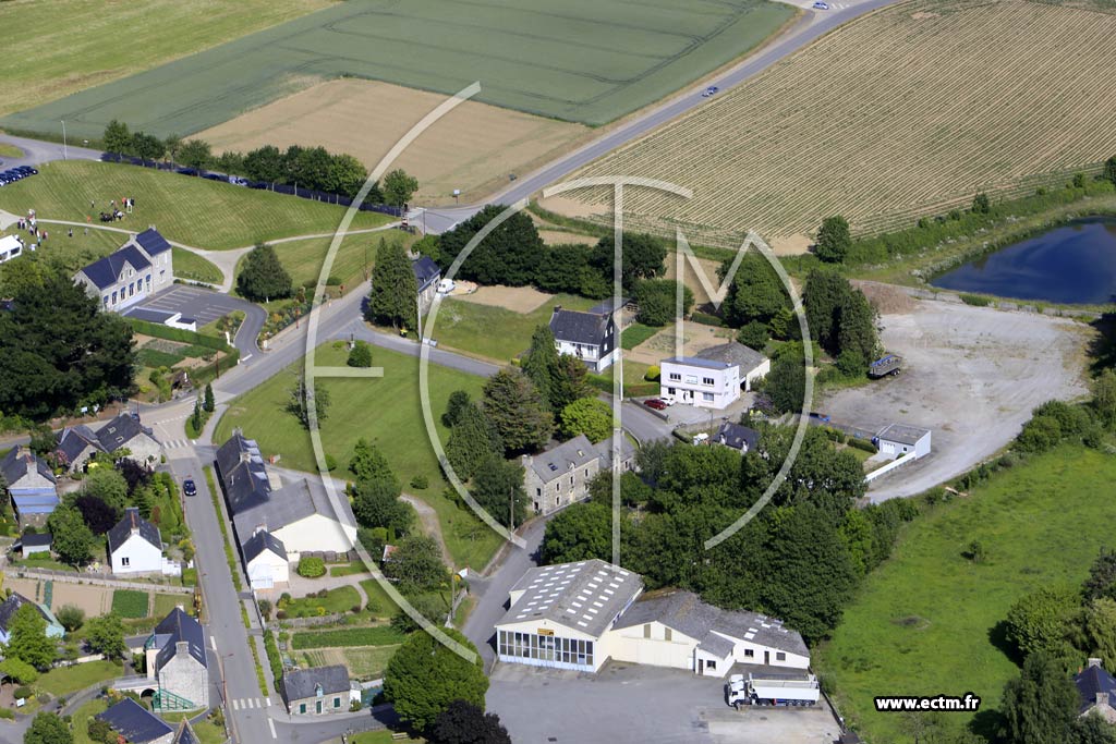 Photo arienne de Gueltas