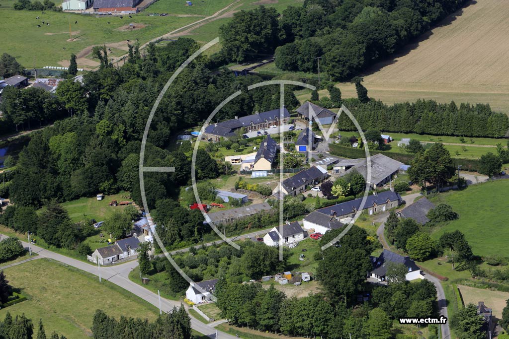 Photo arienne de Gueltas (Keriff)