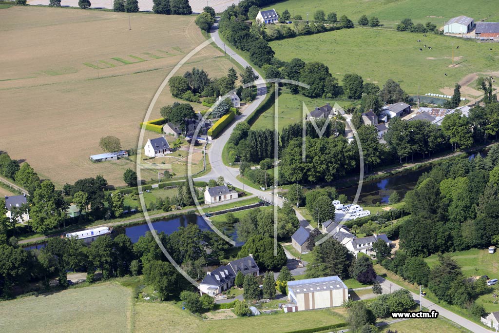 Photo arienne de Gueltas (Keriff)