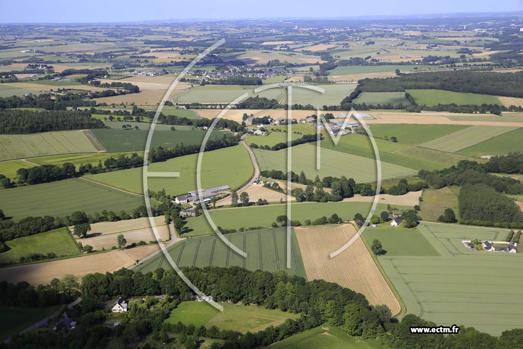 Photo arienne de Hmonstoir (le Clio)