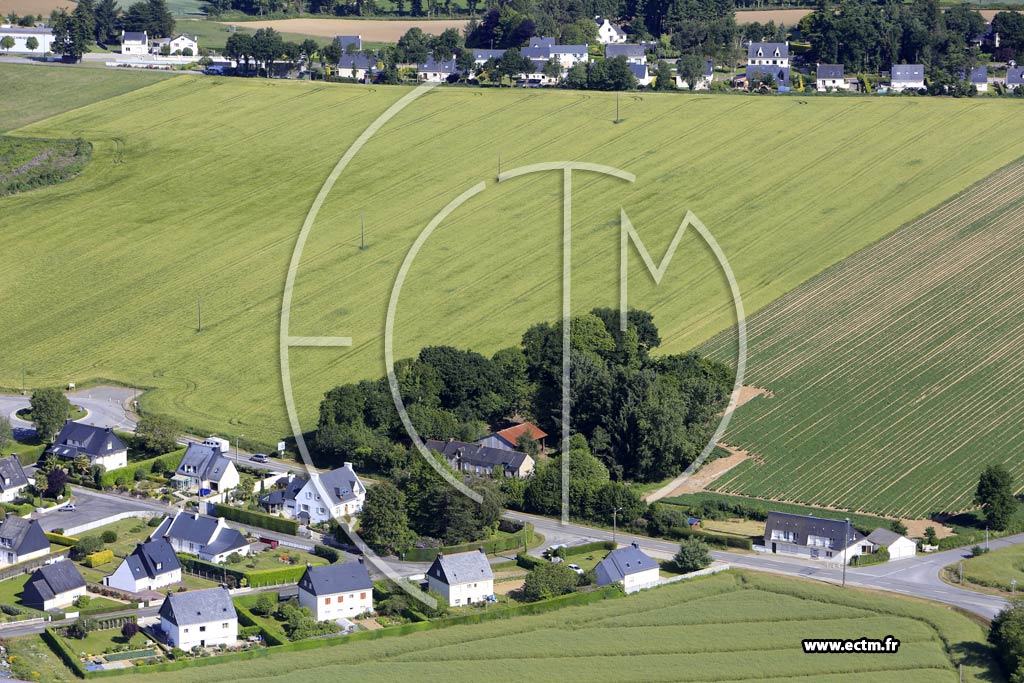 Photo arienne de Noyal-Pontivy
