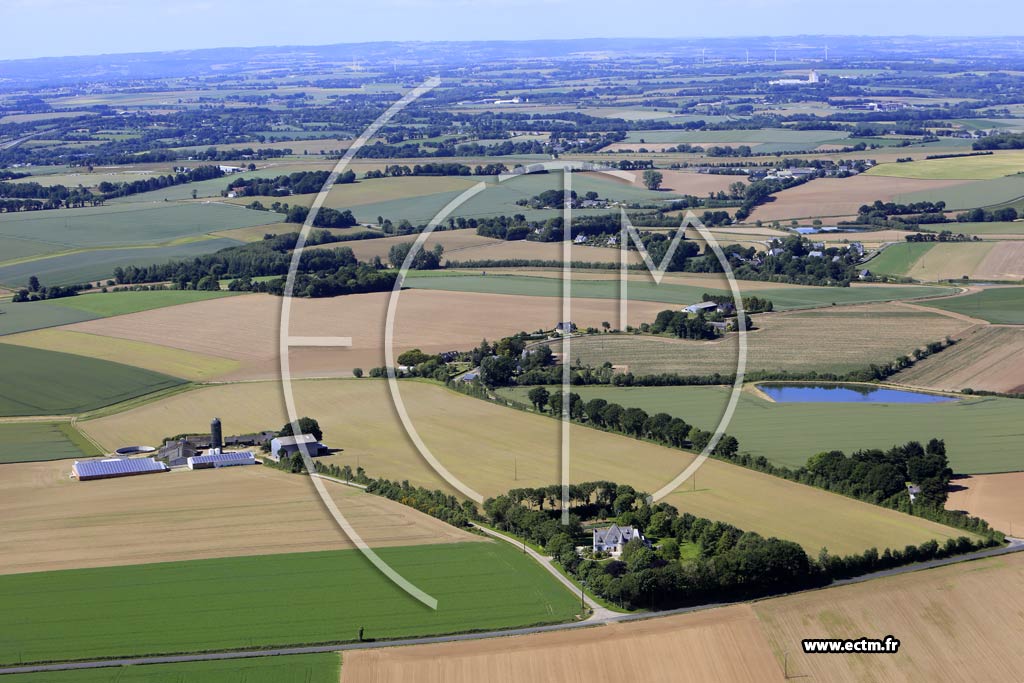 Photo arienne de Noyal-Pontivy (Belle Fontaine - Botplanon)