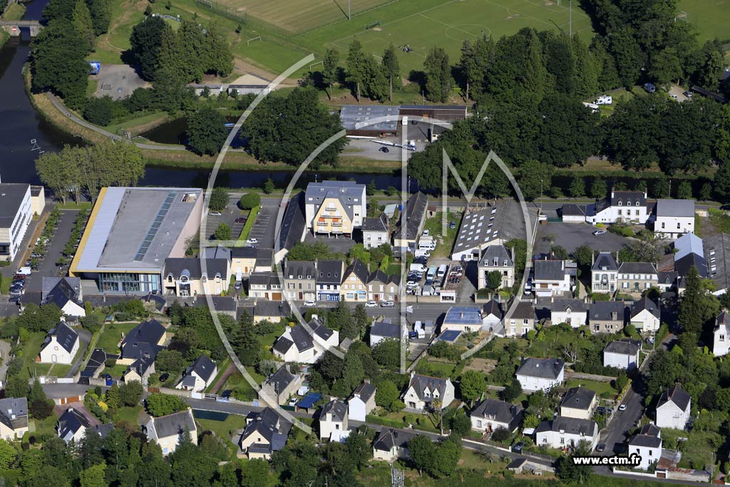 Photo arienne de Pontivy